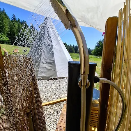 خيمة فخمة Cihelna 10 Teepee&wine Hlavnovice